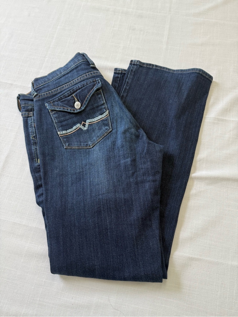 LUCKY BRAND Women’s Mid Rise Size 8/29 SOFIA BOOT Ankle Stretch Denim Bootcut